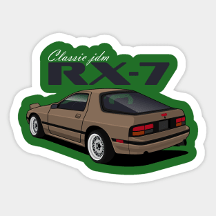 RX7 Classic JDM Sticker